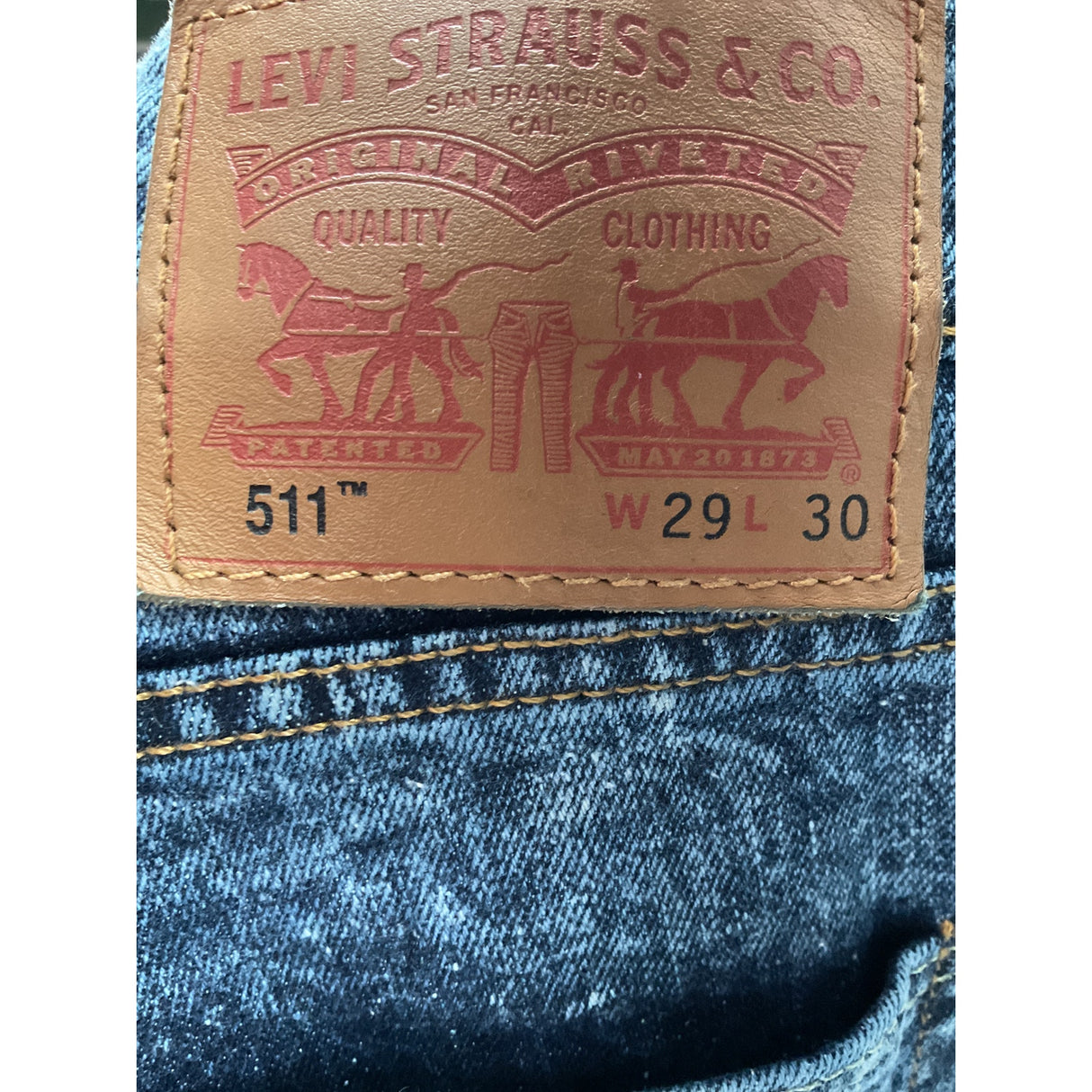 Levi's Blue Men's and Women's Ankle Jeans, Size 29