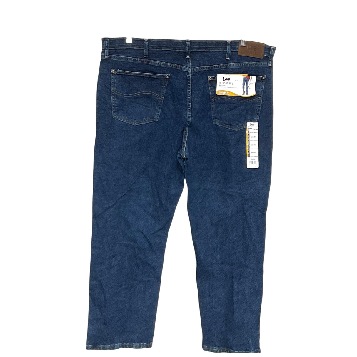 Lee Men's Blue Straight Jeans - Size 44