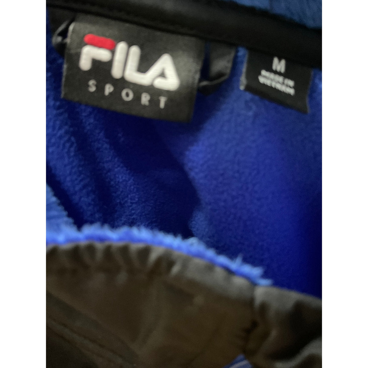 Fila Blue Women's Fleece Sweater - Size M