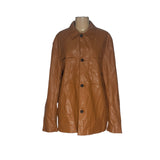 Zara Brown Women's Basic Jacket - Size L