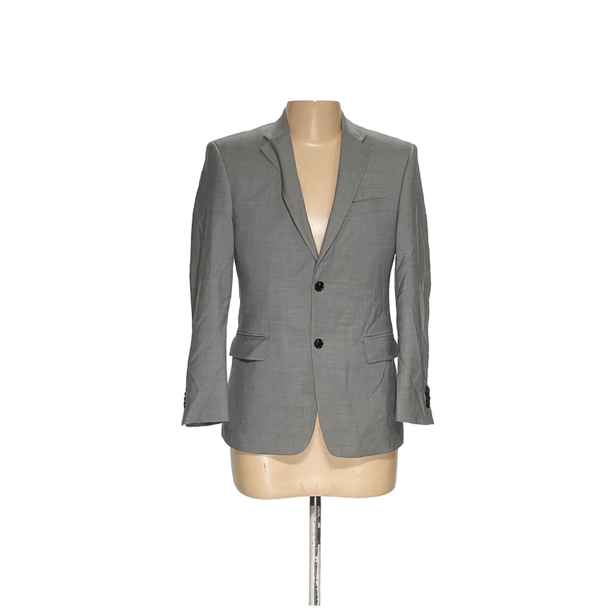 Tommy Hilfiger Gray Wool Blazer - Men's XL