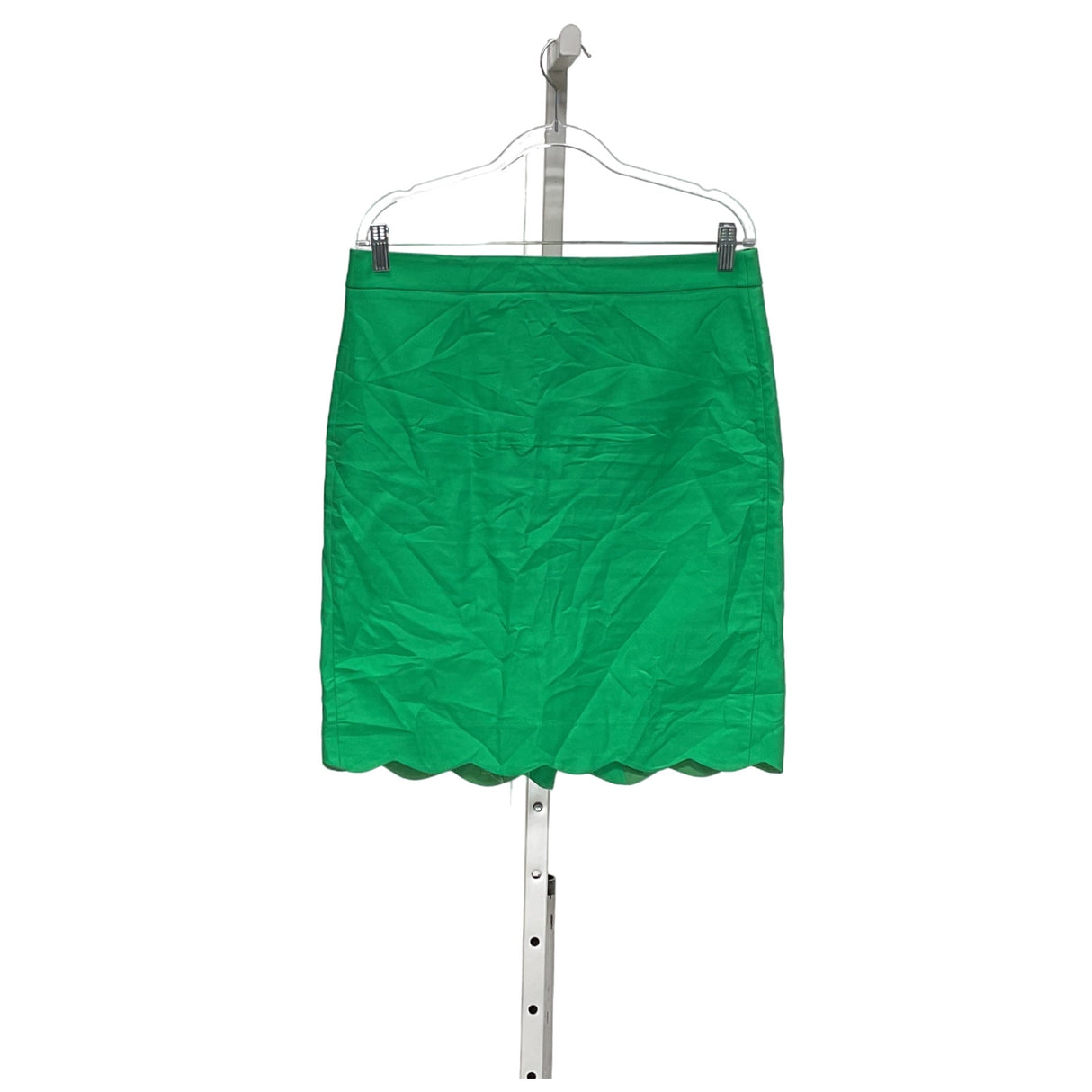 J. CREW Green Cotton Mini Skirt - Size 8