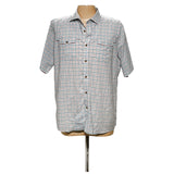 Peter Millar Plaid Short Sleeve Button-Up