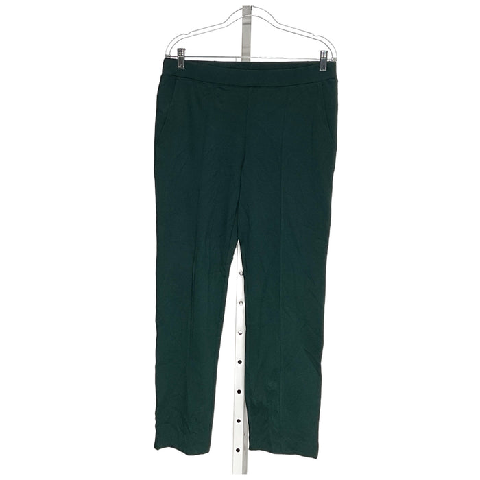 J. Crew Green Cotton Ankle Pants - Women's M