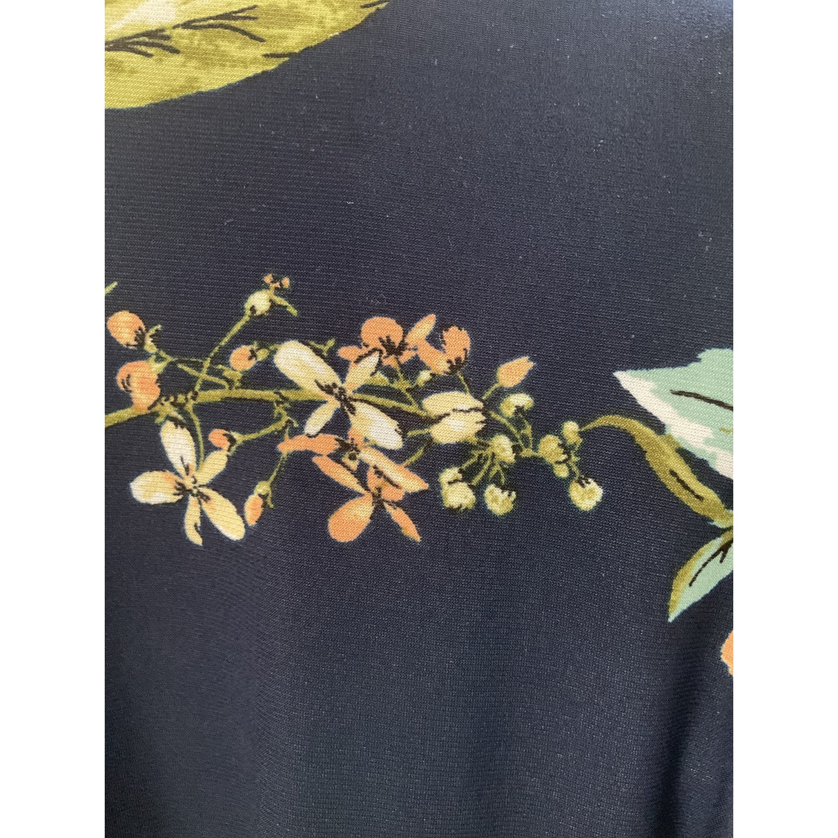 Anne Klein Blue Floral A-Line Dress - Size 8