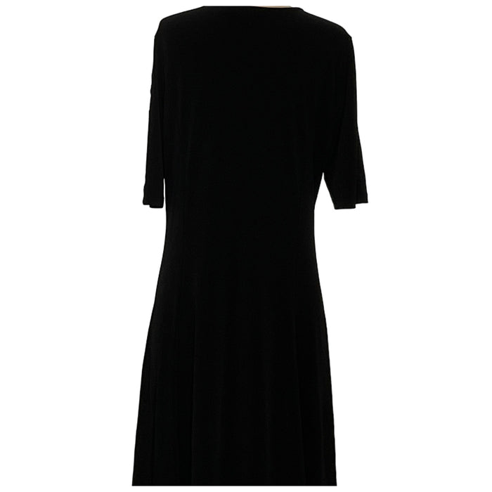 Susan Graver Black Shift Dress - Size S