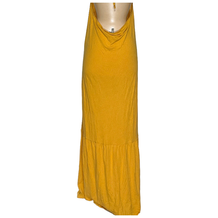 ASOS Women's Yellow Shift Dress - Size 12