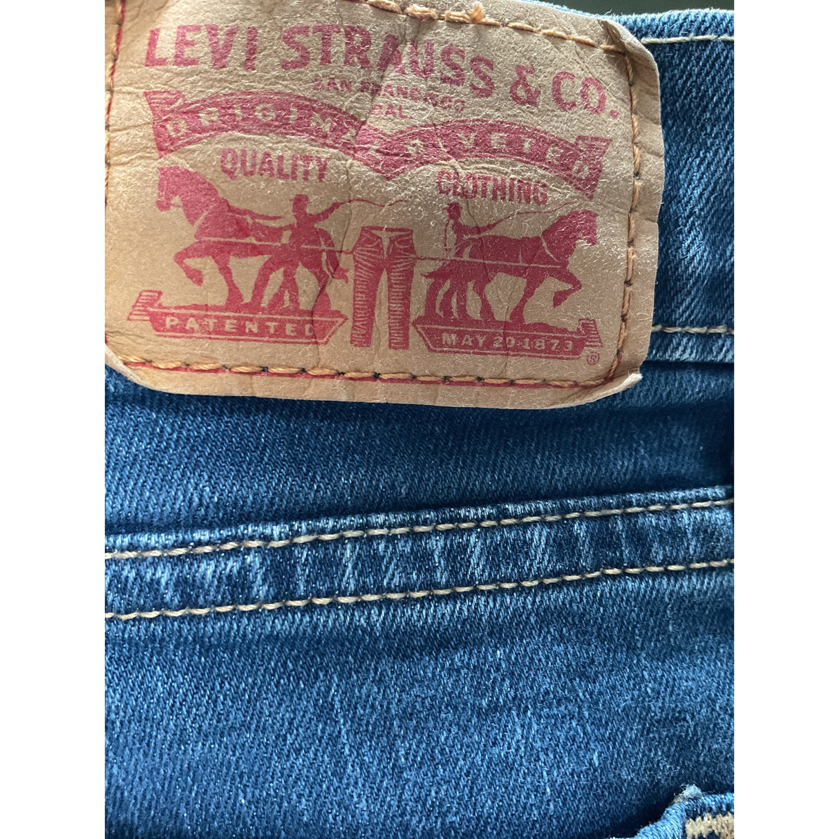 Levi's Women's Bootcut Jeans - Blue, Size 10