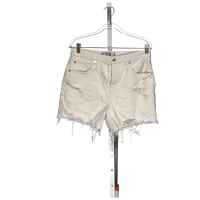 Free People Cream Chino Shorts 29