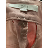 LOFT Pink Bermuda Shorts Size 4