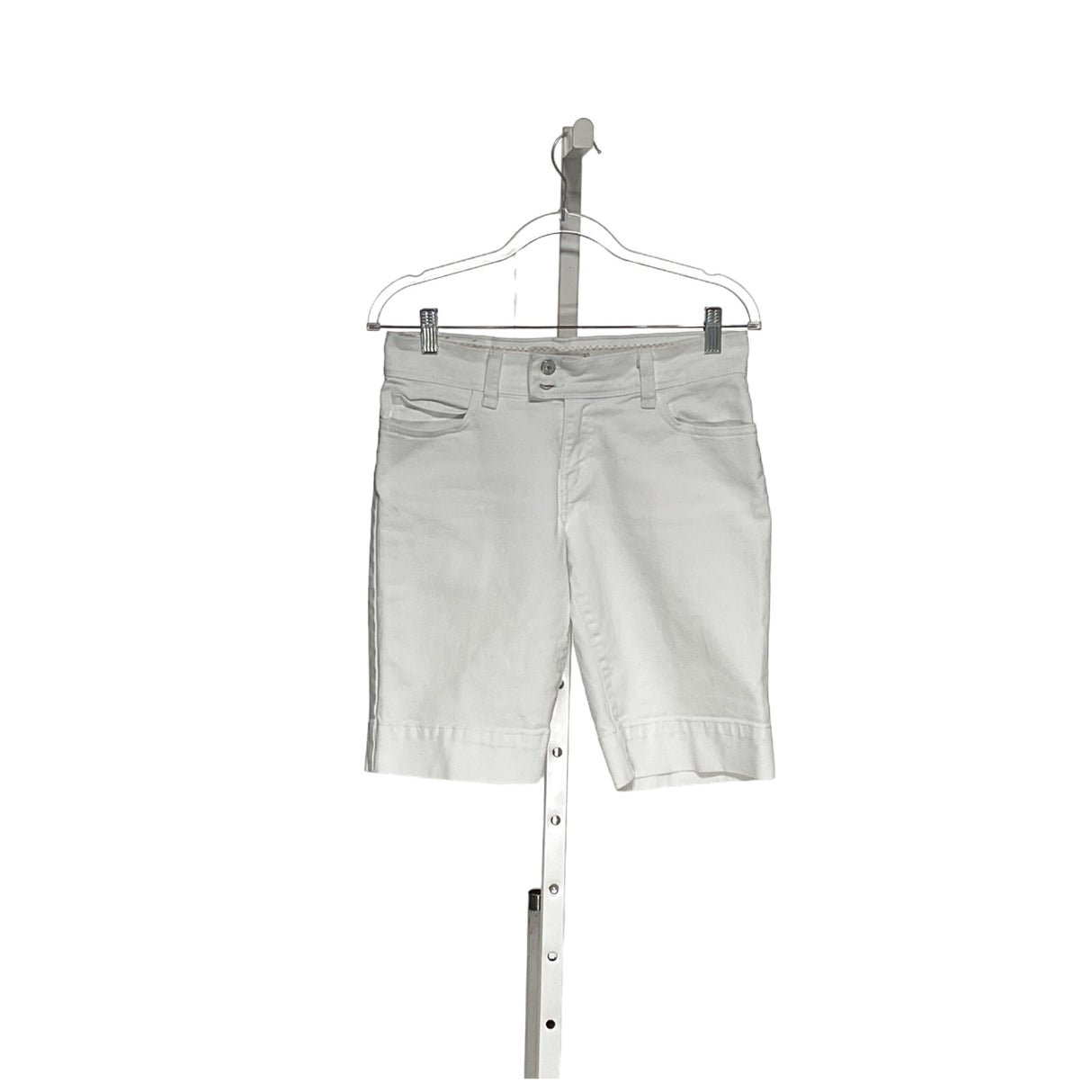 Levi's White Women's Bermuda Shorts