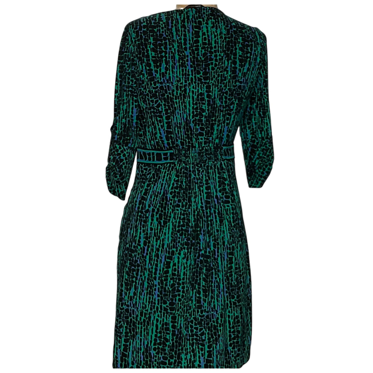 BCBGMAXAZRIA Multicolor Wrap Midi Dress - Women's