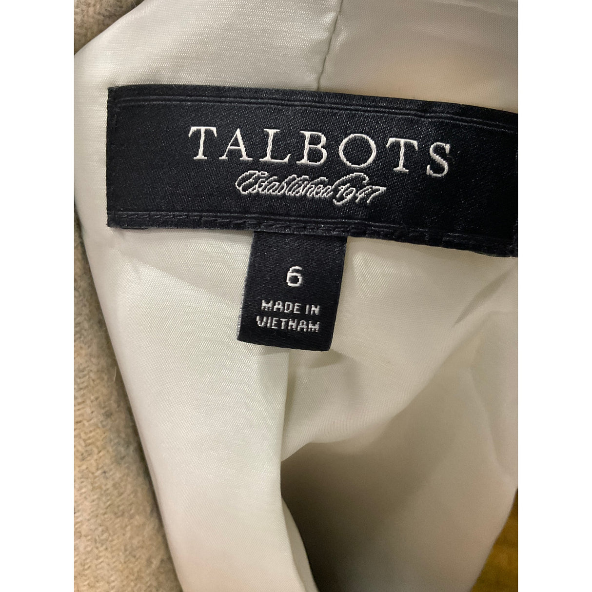 Talbots Multicolor Wool Blazer