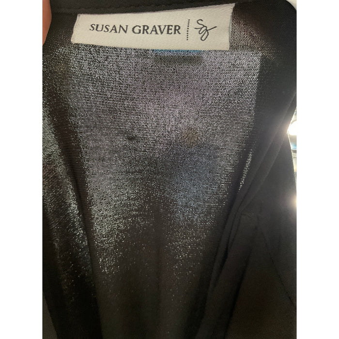 Susan Graver Black Shift Dress - Size S