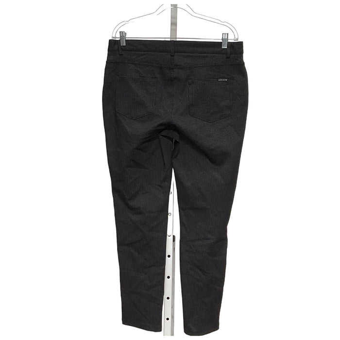 DKNY Women's Black Ankle Pants - Size LG