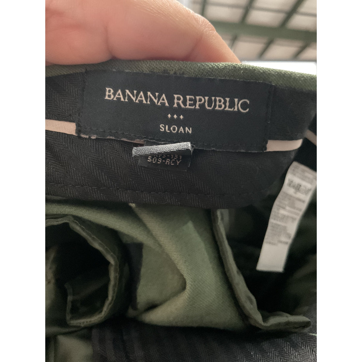 Banana Republic Green Ankle Jeans - Size 8