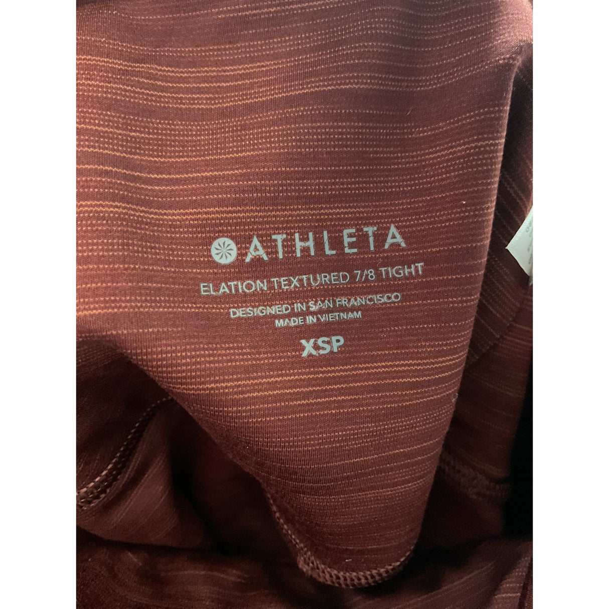 Athleta Brown Polyester Ankle Leggings for Women