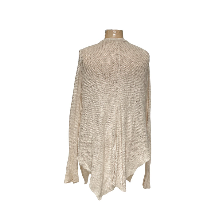 Free People Beige Cardigan - Size M