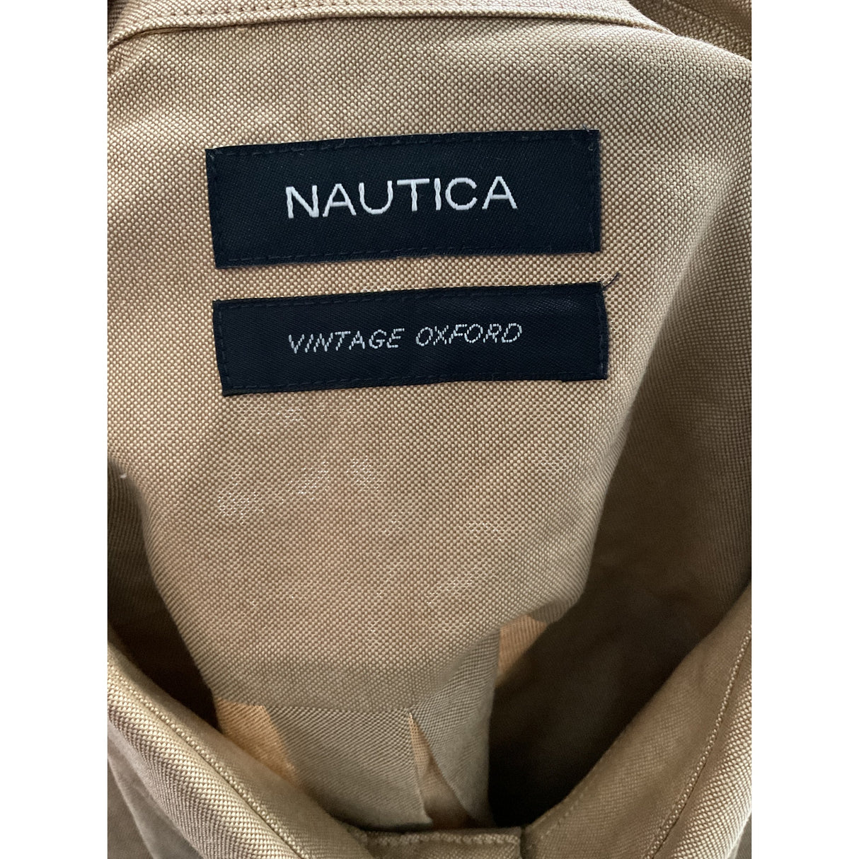 Nautica Brown Casual Button-Up Shirt