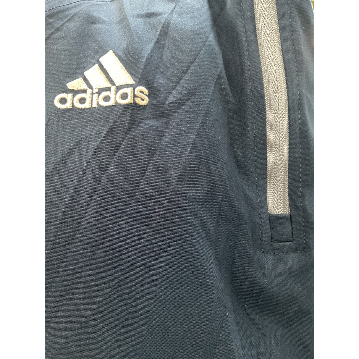 Men's adidas Blue Henley Sweatshirt