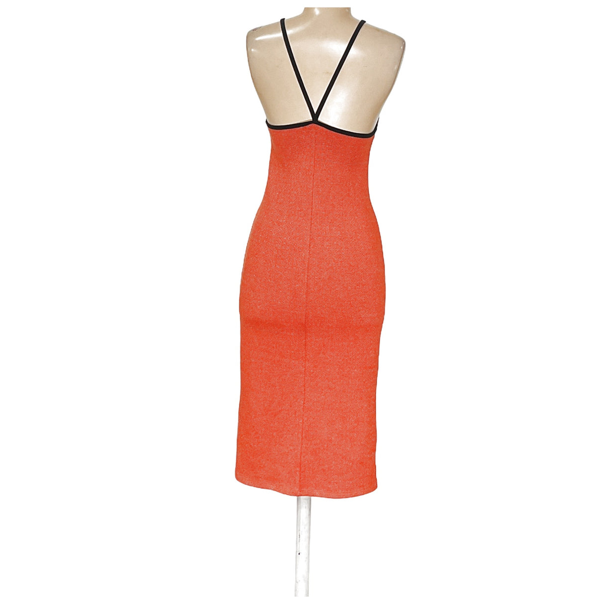 ZARA Orange Sheath Dress