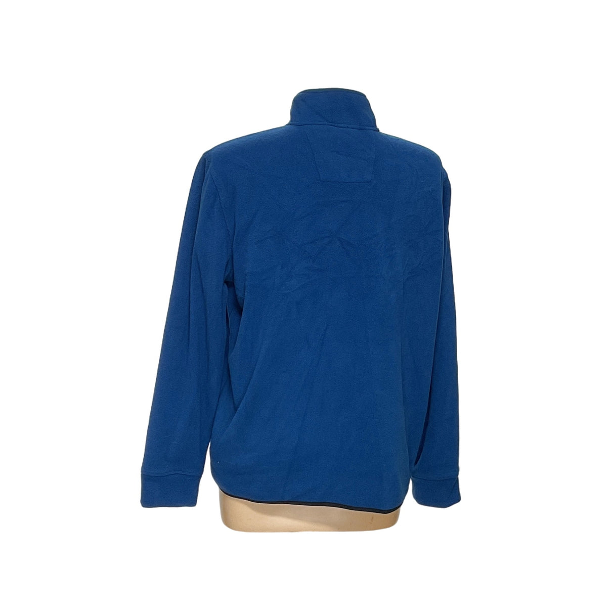 NAUTICA Men's Blue Henley Sweater - XL