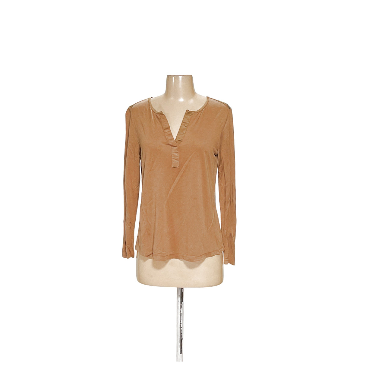 Banana Republic Brown Modal Blouse - Women's M