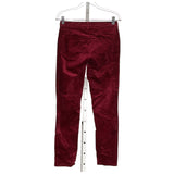 Red LOFT Ankle Pants