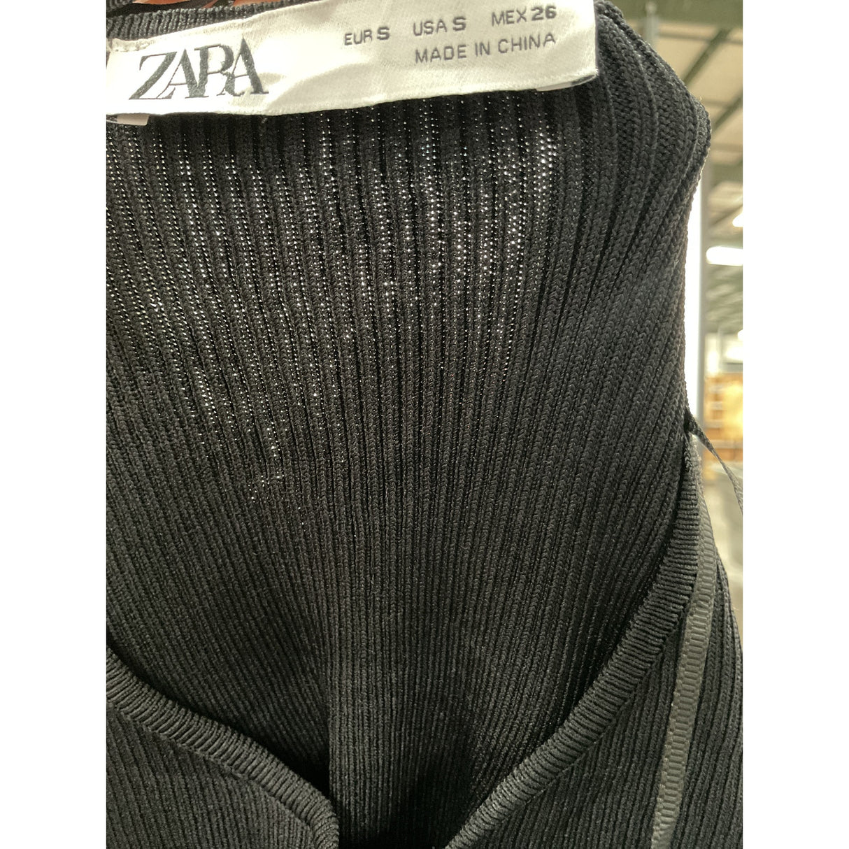 ZARA Black Blouse - Size S