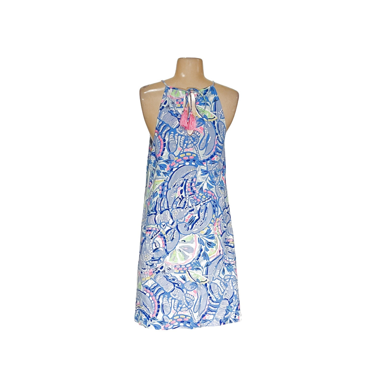 Lilly Pulitzer Blue Shift Dress-S