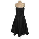 Maggy London Black Wrap Dress - Size 8