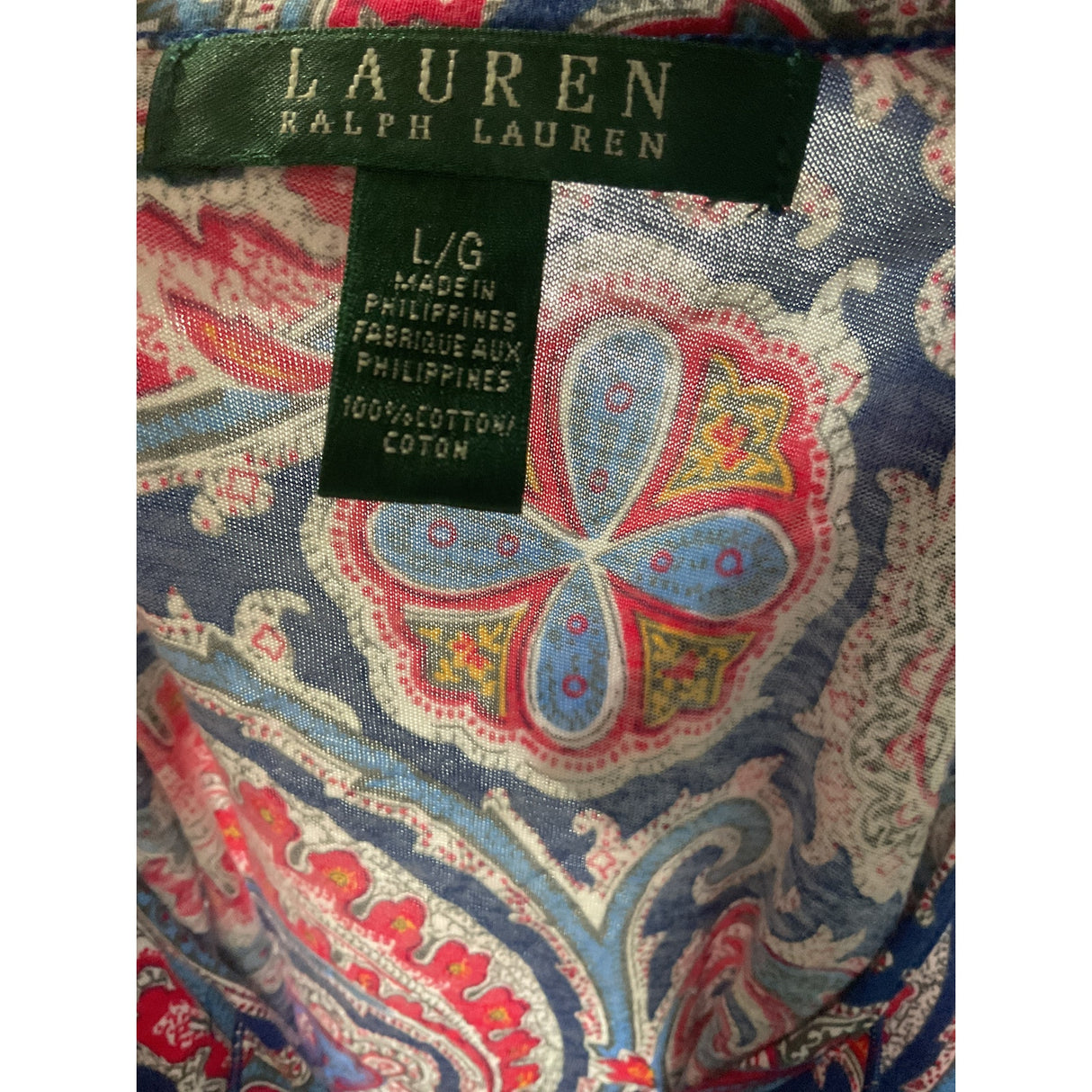 Lauren Ralph Lauren Floral Blouse - Size L