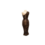 Fashion Nova Brown Bodycon Dress