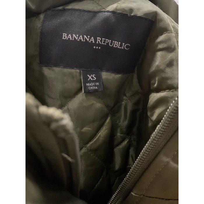 Banana Republic Green Puffer Jacket - Women's XS