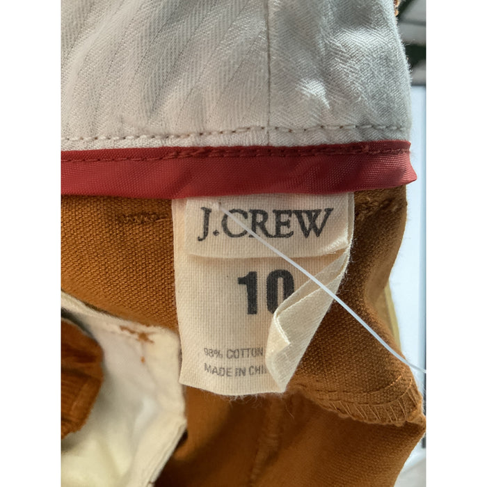 J. CREW Brown Mini Skirt Size 10