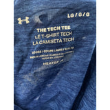 Under Armour Blue Men's Activewear T-Shirt LG