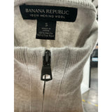 Banana Republic Gray Merino Wool Henley Sweater - Women's S