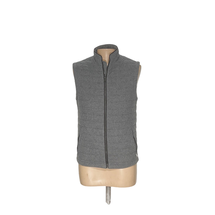 Jos. A. Bank Basic Gray Wool Vest - Men's M