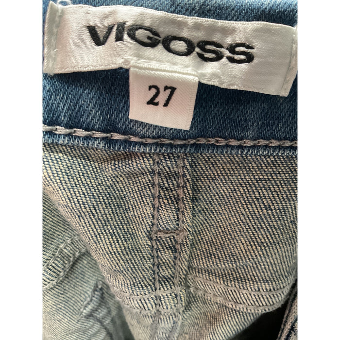 Vigoss Women's Blue Ankle Jeans - Size 27