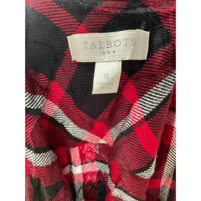 Talbots Multicolor Viscose Button-Up, Women's S