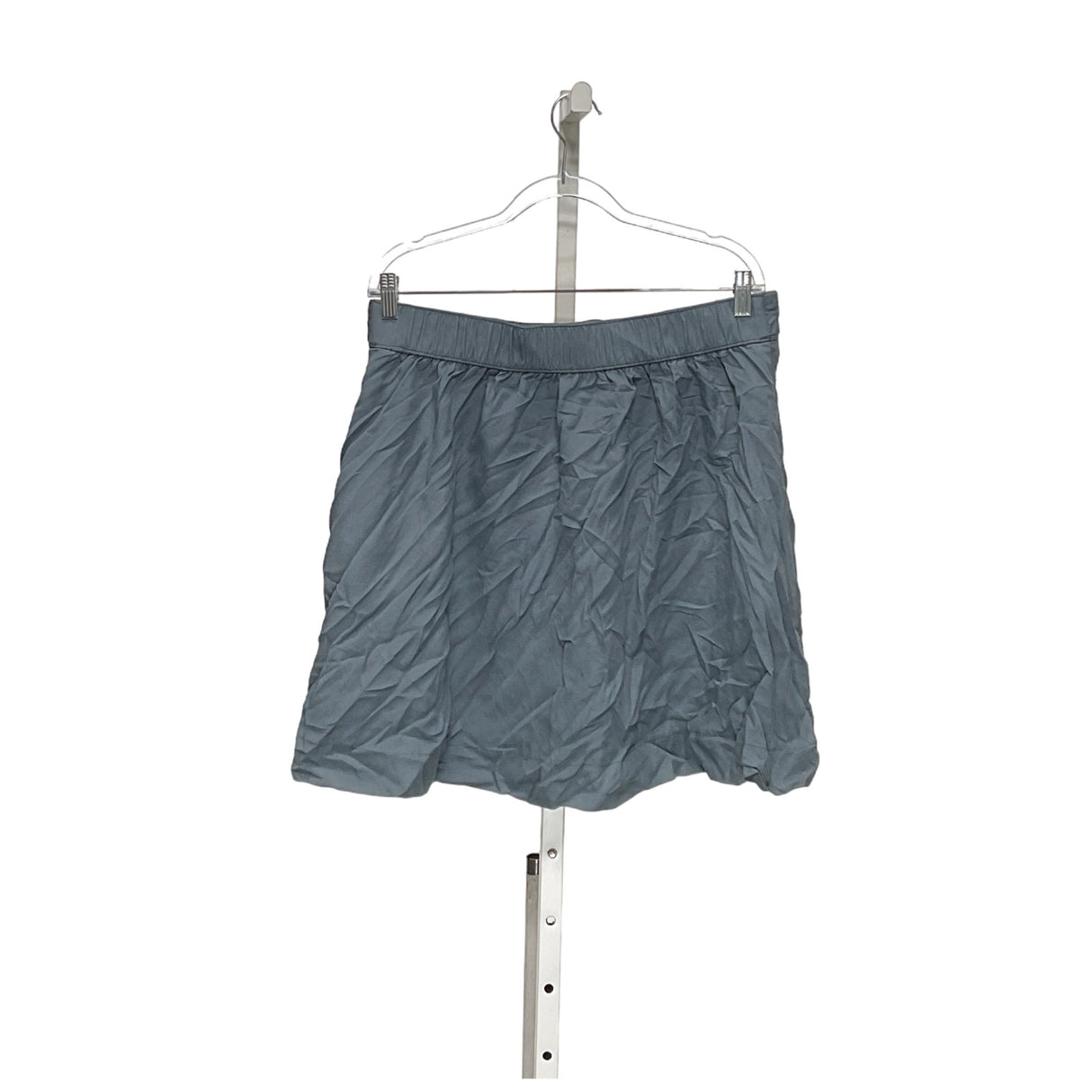 LOFT Gray A-Line Skirt, Size L