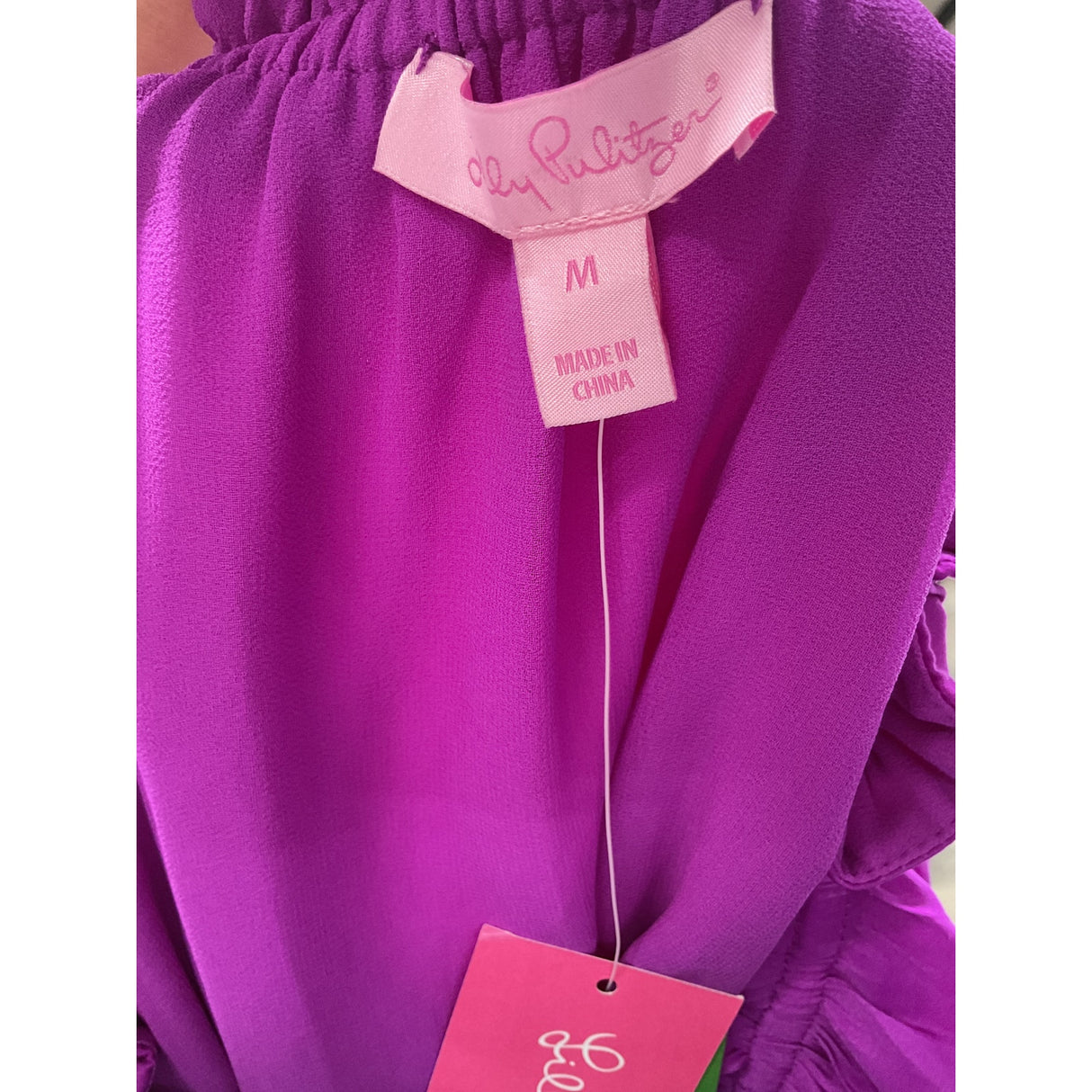 Lilly Pulitzer Purple Midi Shift Dress