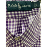 Ralph Lauren Gingham Dress Shirt, Men's L