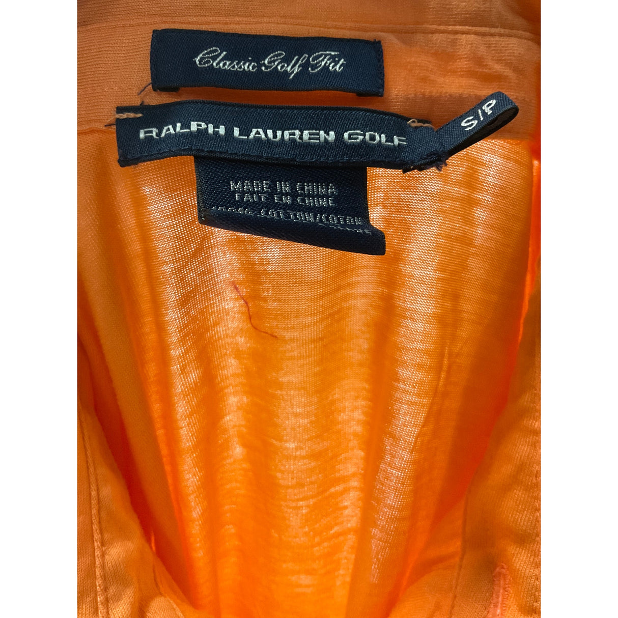 Ralph Lauren Orange Cotton Blouse - Women's Small