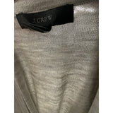 J. Crew Gray Merino Wool Blouse - Women's S