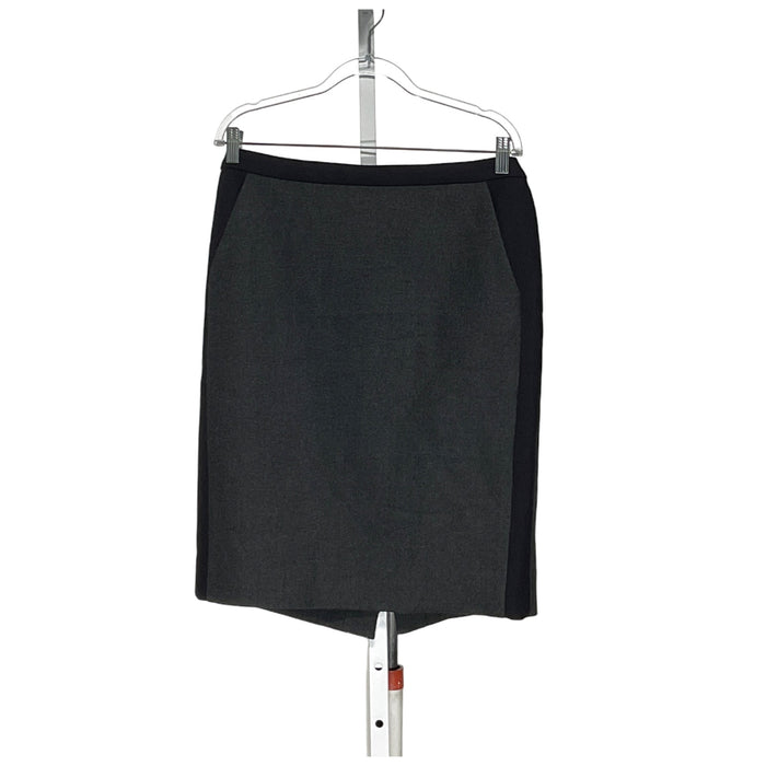 J. Crew Gray Wool Mini Skirt - Size 10