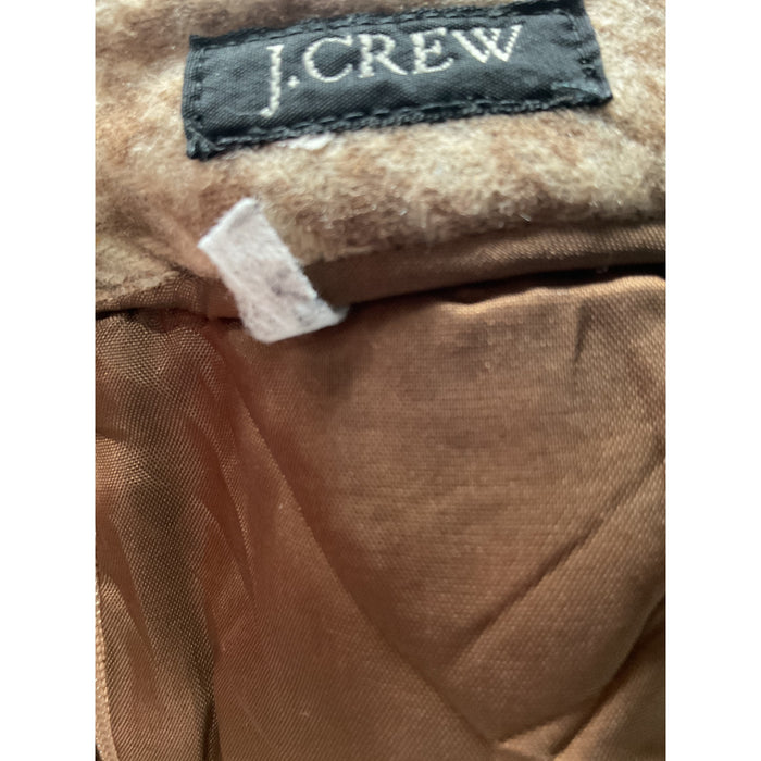 J. Crew Beige Wool Mini Skirt