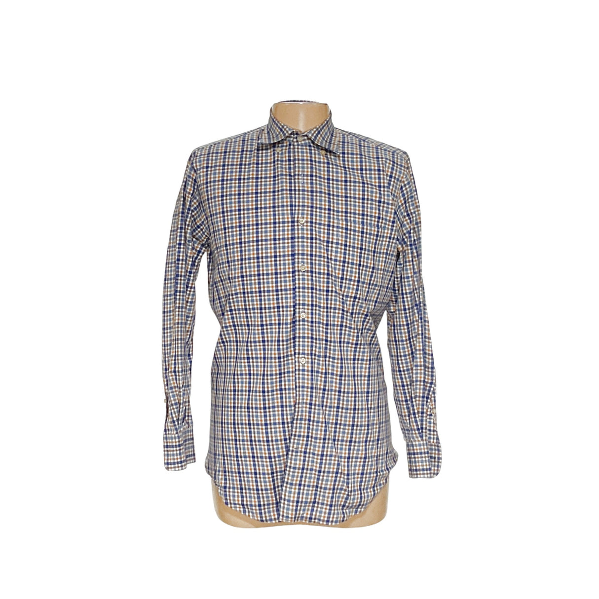 Peter Millar M Plaid Dress Shirt