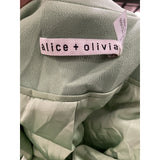 Alice + Olivia Green Basic Blazer Sz 12