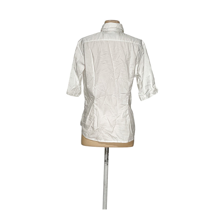 Ralph Lauren White Women's Button-Up, Size 14